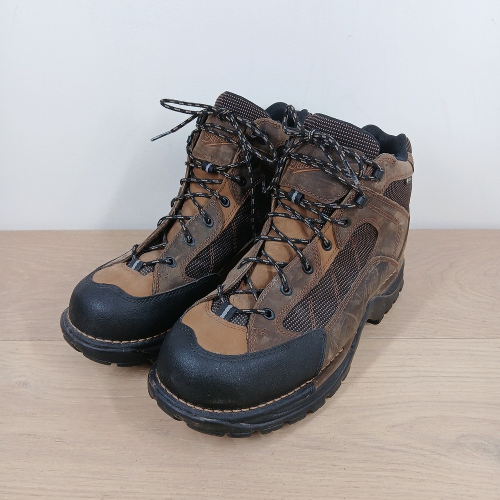 Danner Hiking Boots Mens 10 Brown Leather Gore-Tex Terra Force Waterproof 452